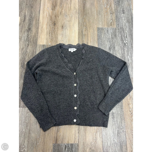 Sweater Cardigan By Molly Bracken In Grey, Size: M