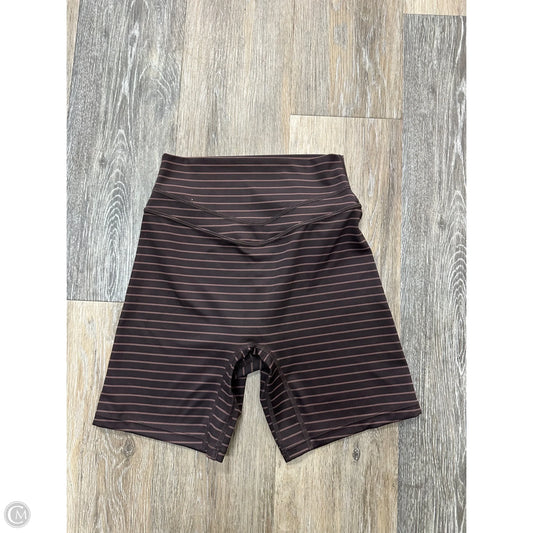 Athletic Shorts By Vitality In Brown, Size: Xs