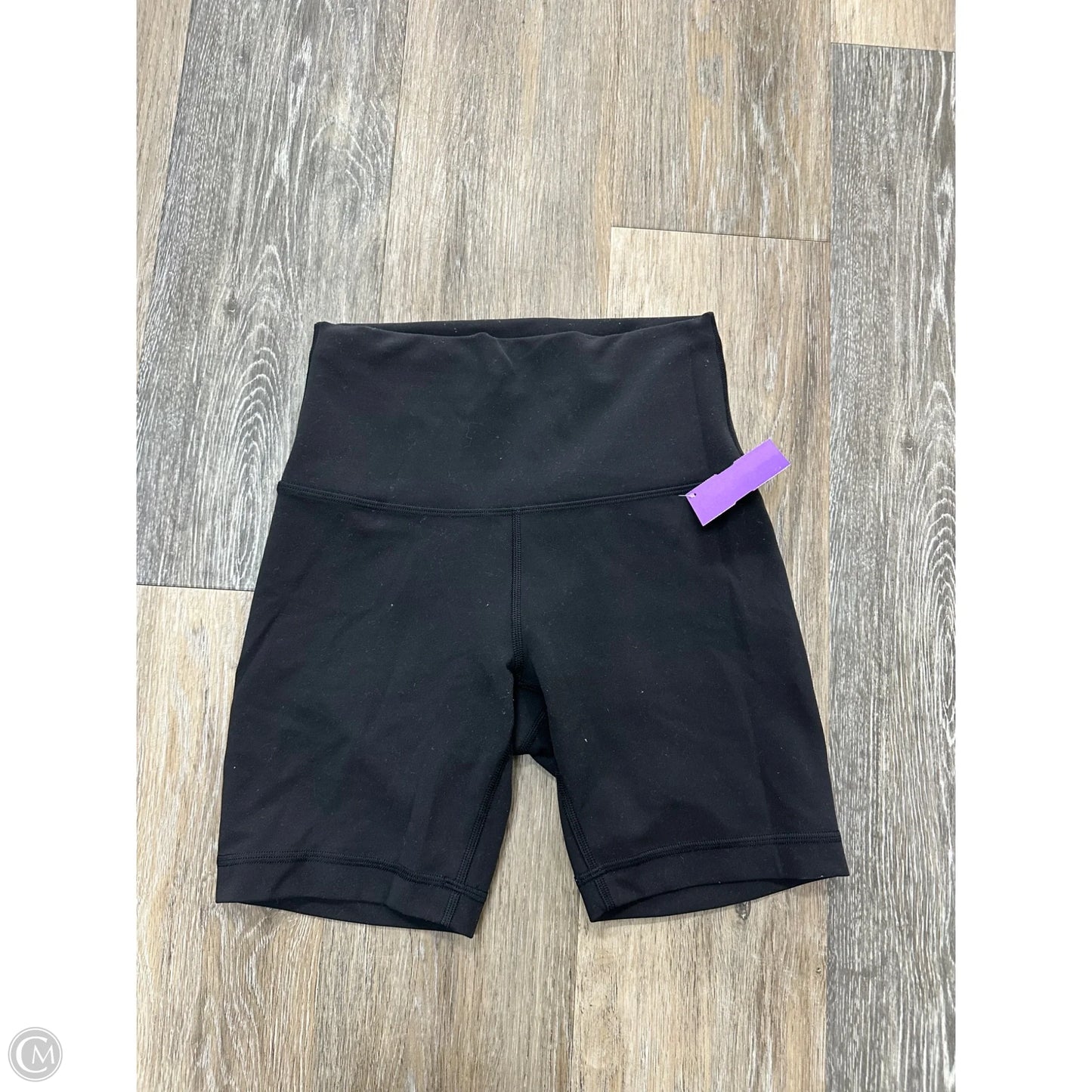 Athletic Shorts By Lululemon In Black, Size: 4