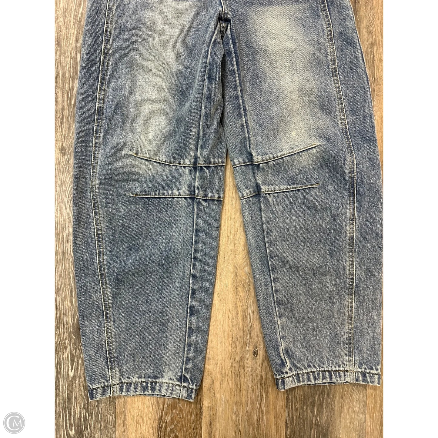 Jeans Wide Leg By Bohme In Blue Denim, Size: Xs