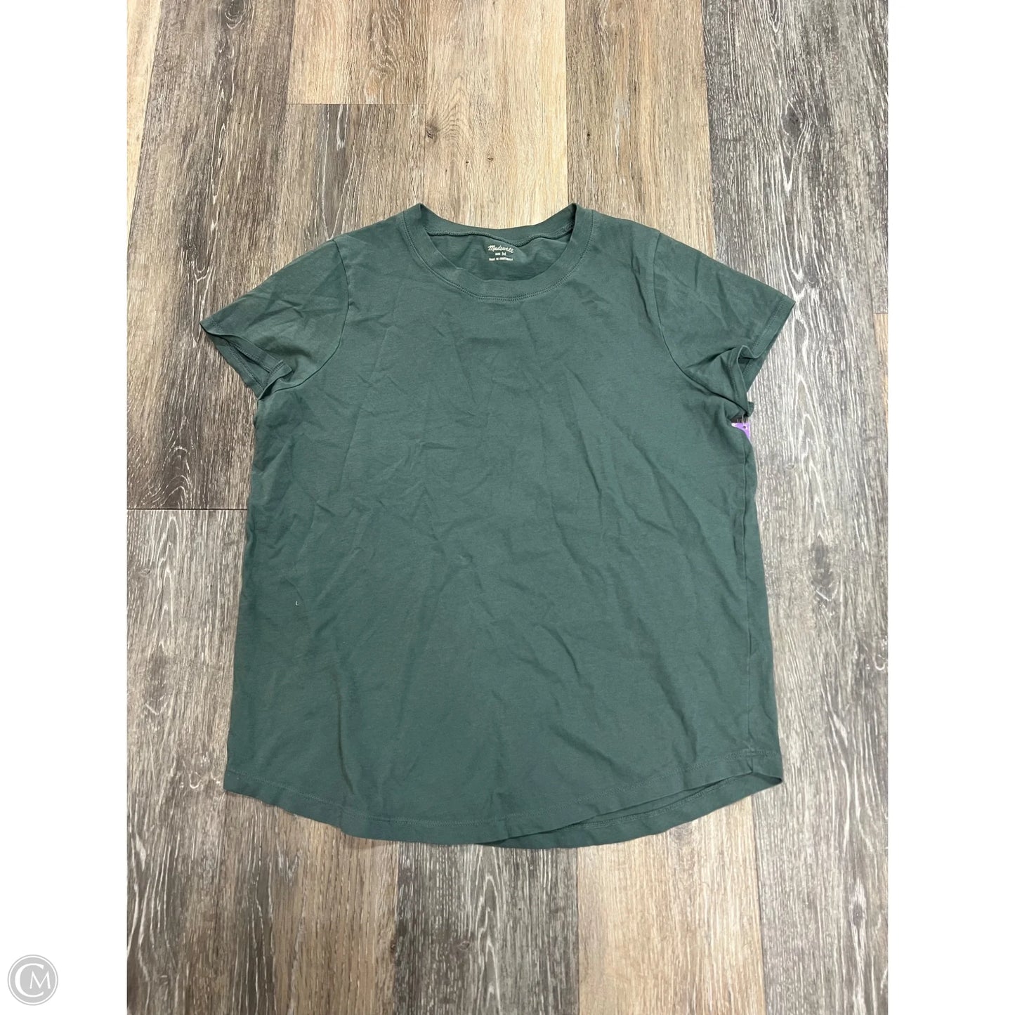 Top Short Sleeve By Madewell In Blue, Size: M
