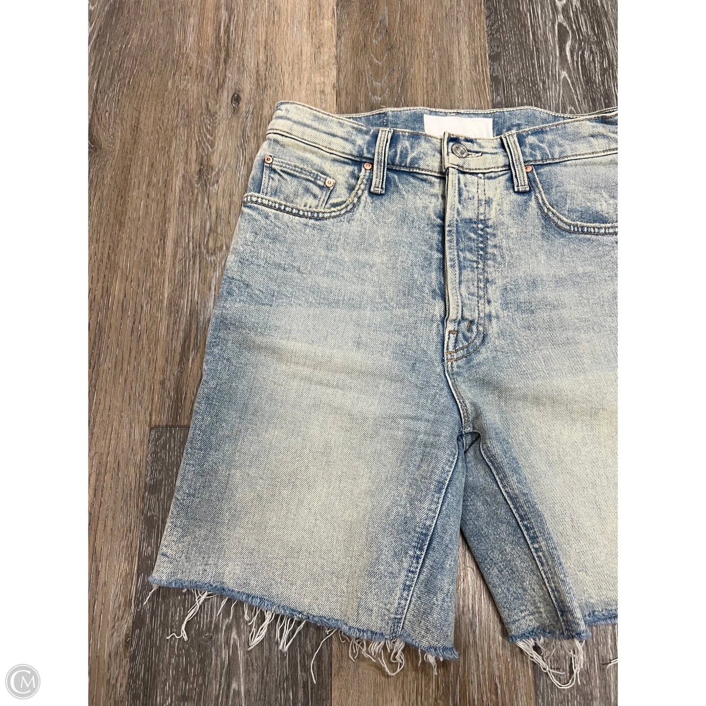 Shorts By Mother In Blue Denim, Size: 2/26