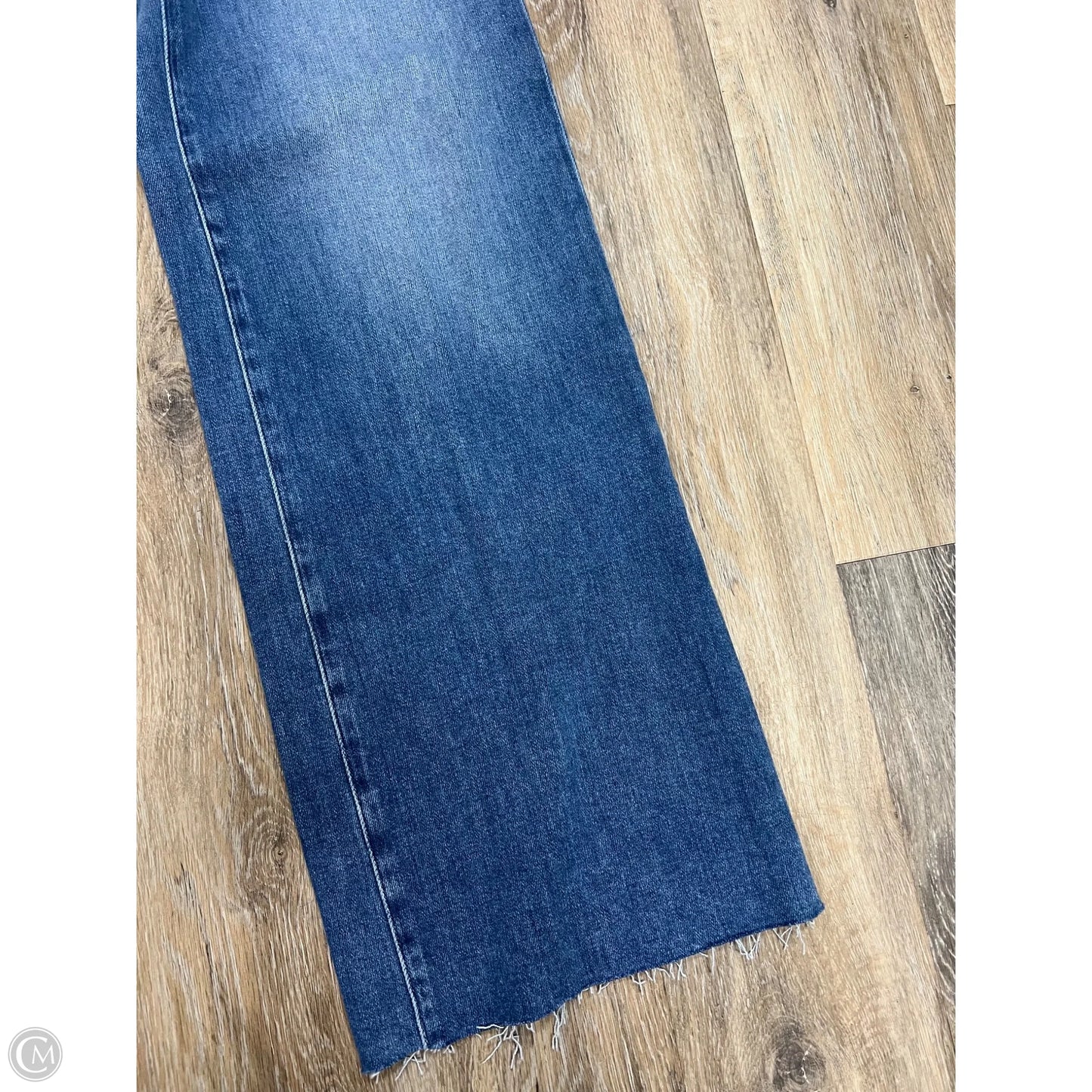 Jeans Wide Leg By Paige In Blue Denim, Size: 4/27