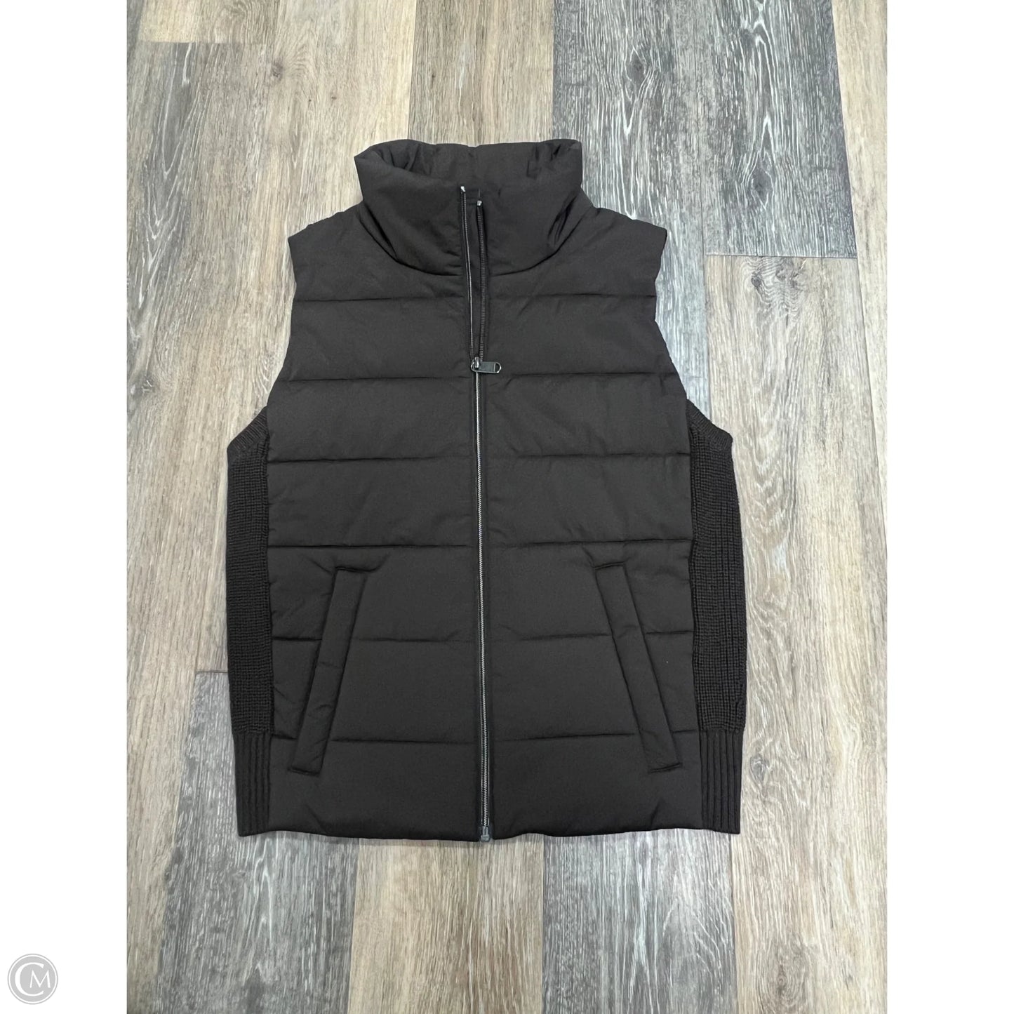 Vest Puffer & Quilted By Athleta In Brown, Size: M