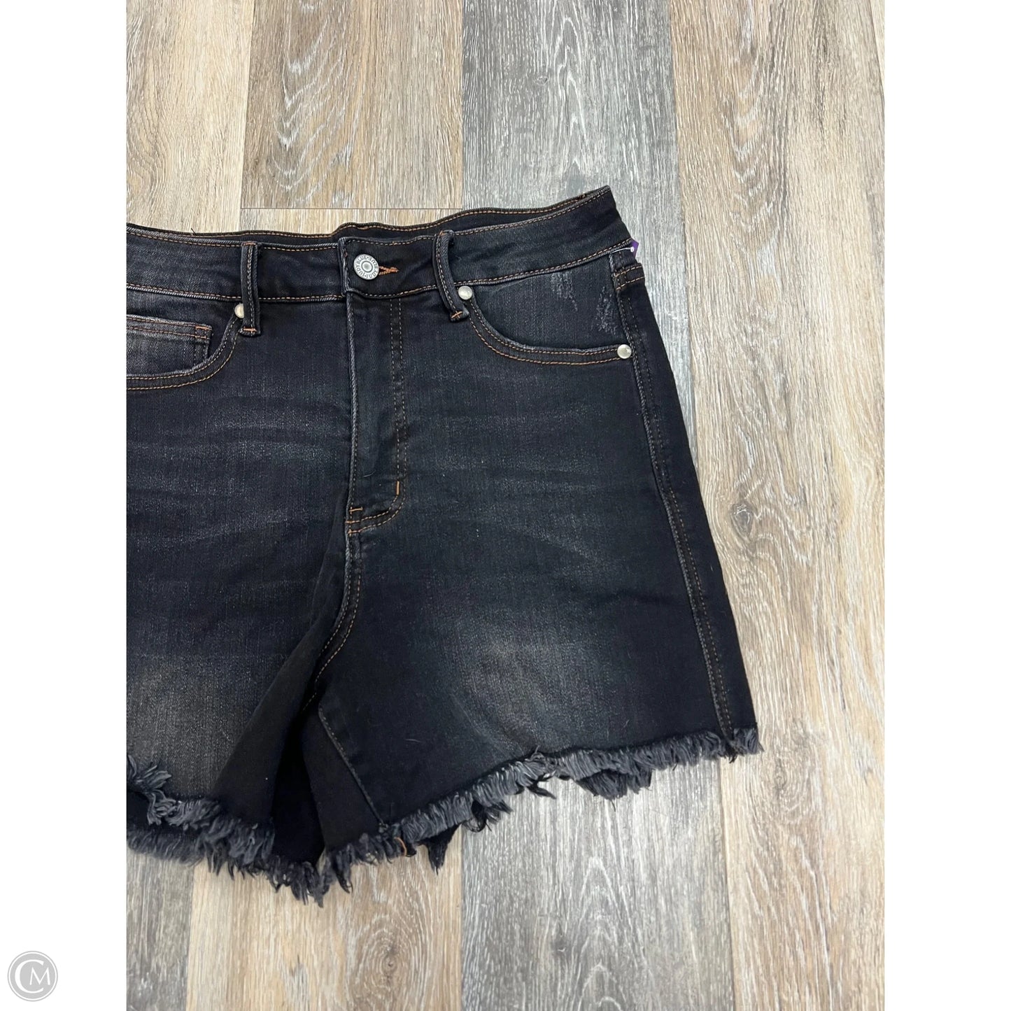 Shorts By Judy Blue In Black Denim, Size: M