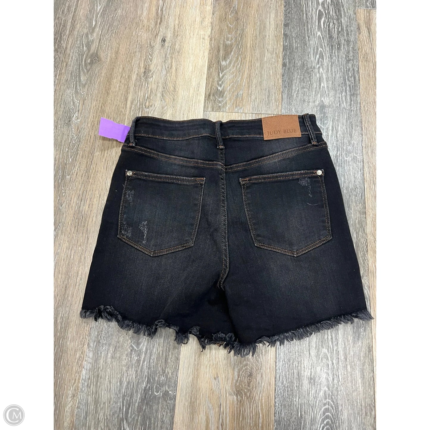 Shorts By Judy Blue In Black Denim, Size: M