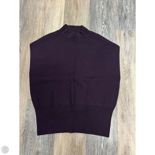 Sweater Short Sleeve By Evereve In Purple, Size: S