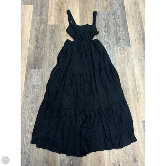 Dress Casual Maxi By Abercrombie And Fitch In Black, Size: S