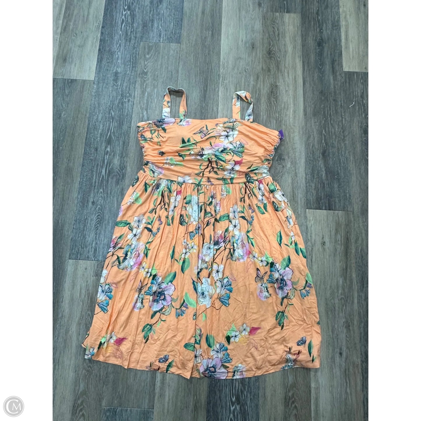 Dress Casual Short By Soma In Orange, Size: Xxl