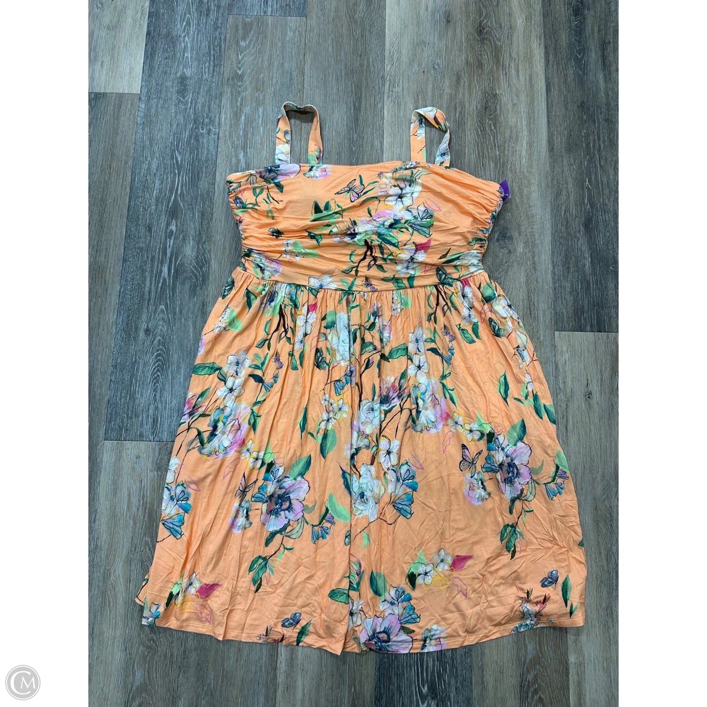 Dress Casual Short By Soma In Orange, Size: Xxl