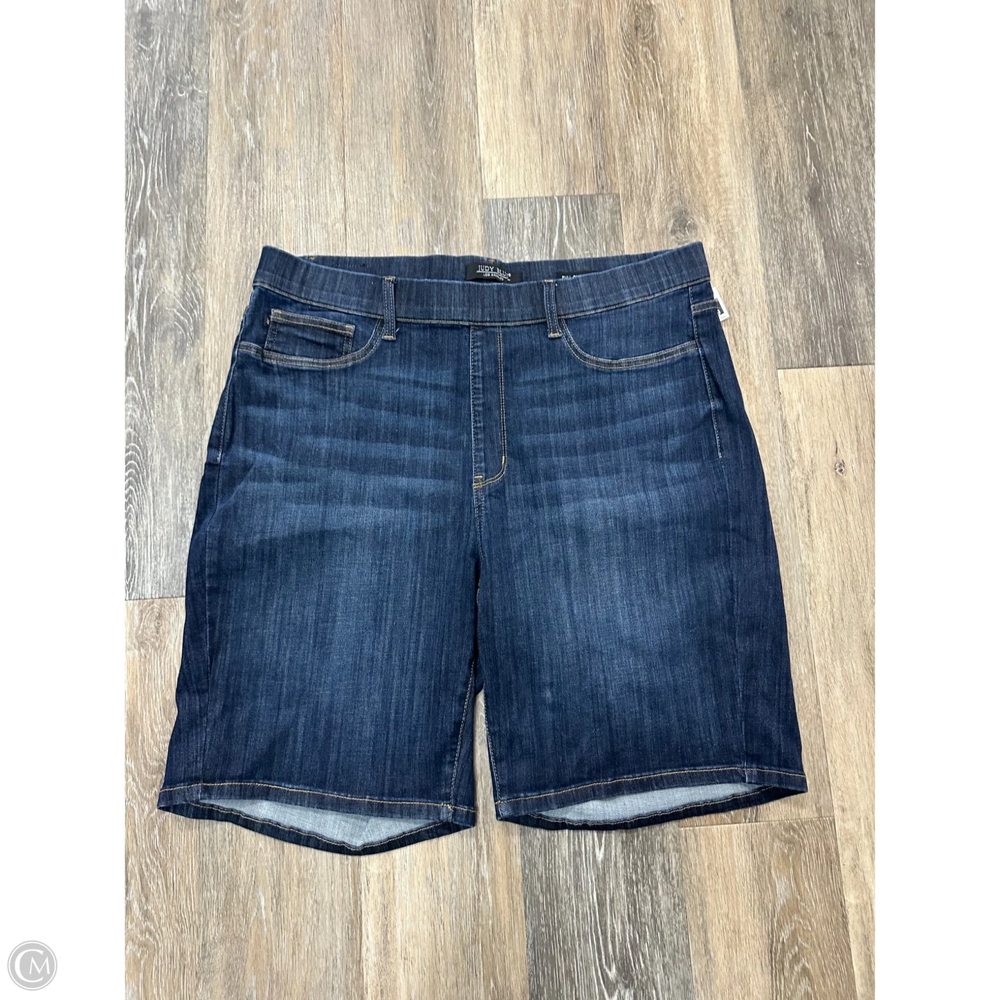 Shorts By Judy Blue In Blue Denim, Size: 3x