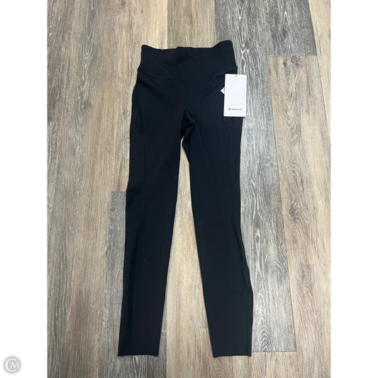 Athletic Leggings By Lululemon In Black, Size: 4