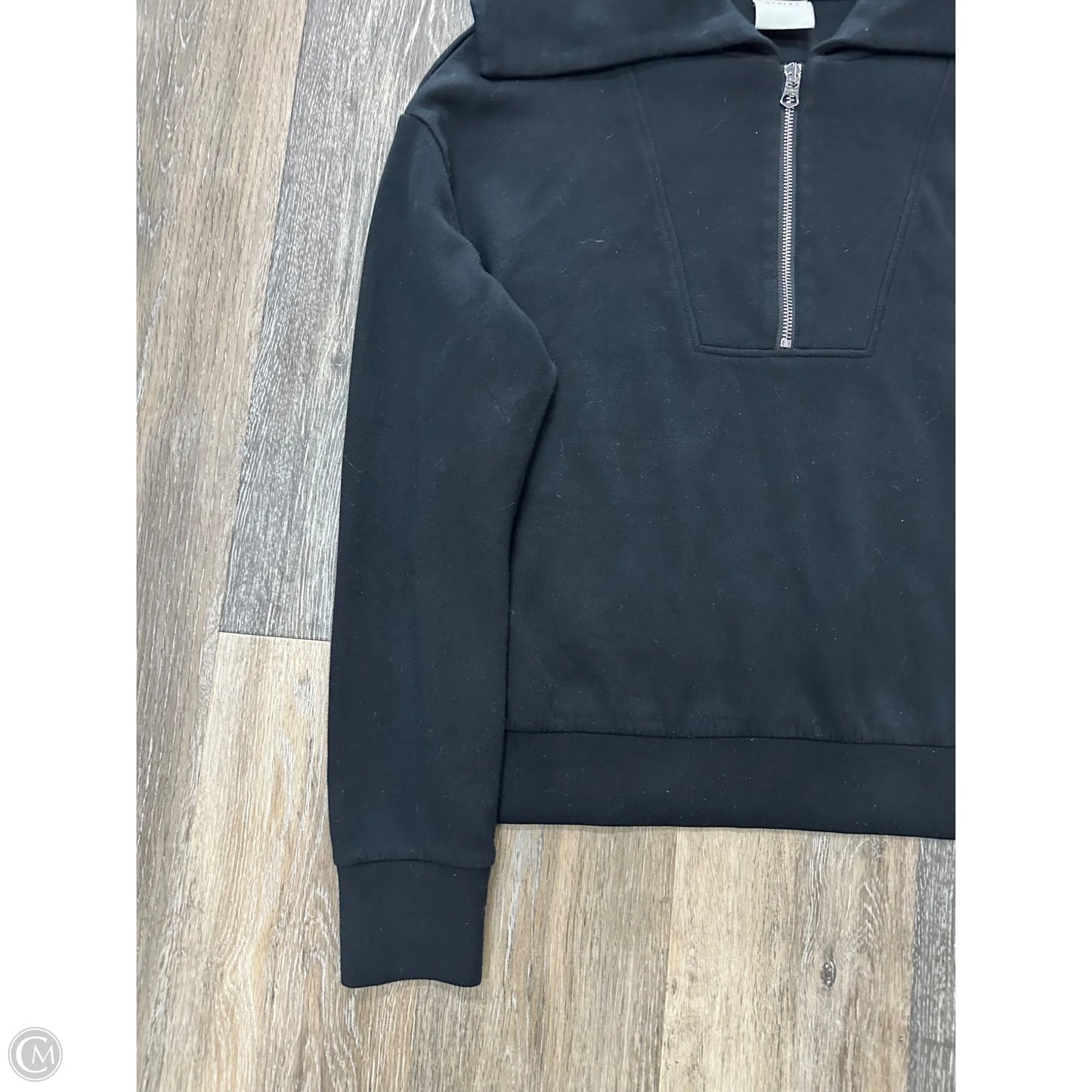 Athletic Sweatshirt Crewneck By Varley In Black, Size: S