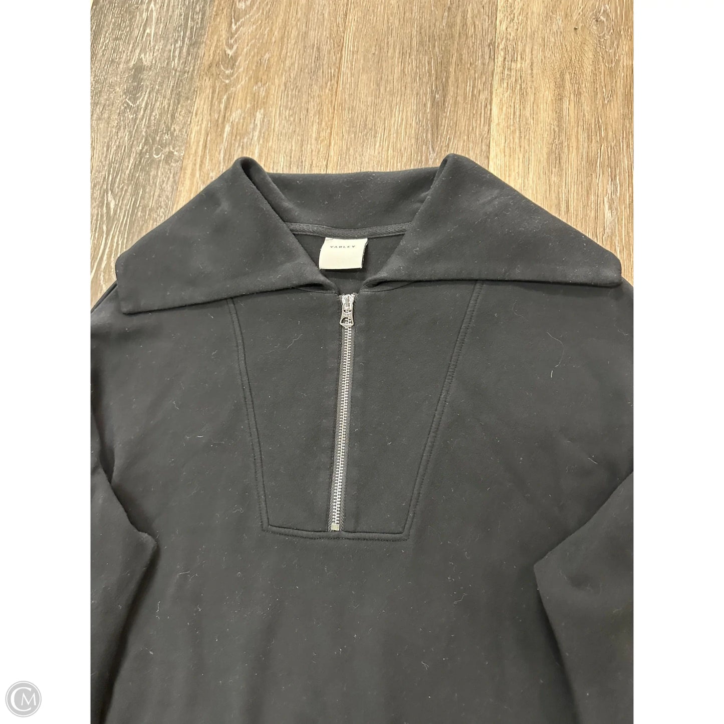 Athletic Sweatshirt Crewneck By Varley In Black, Size: S