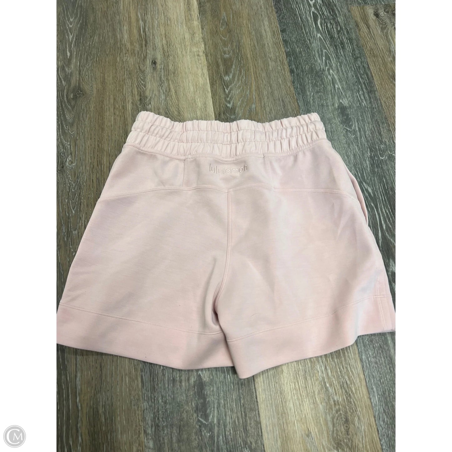 Athletic Shorts By Lululemon In Pink, Size: 4