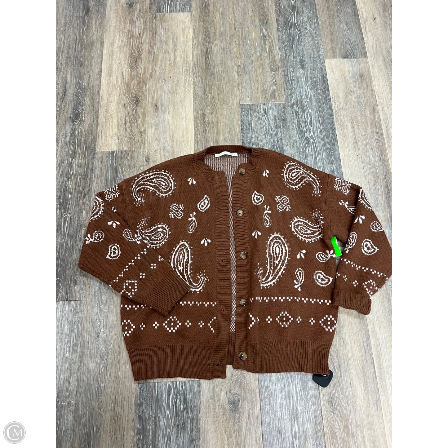 Sweater Cardigan By Altard State In Brown, Size: S