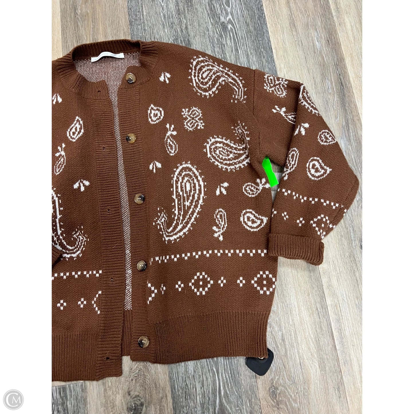 Sweater Cardigan By Altard State In Brown, Size: S