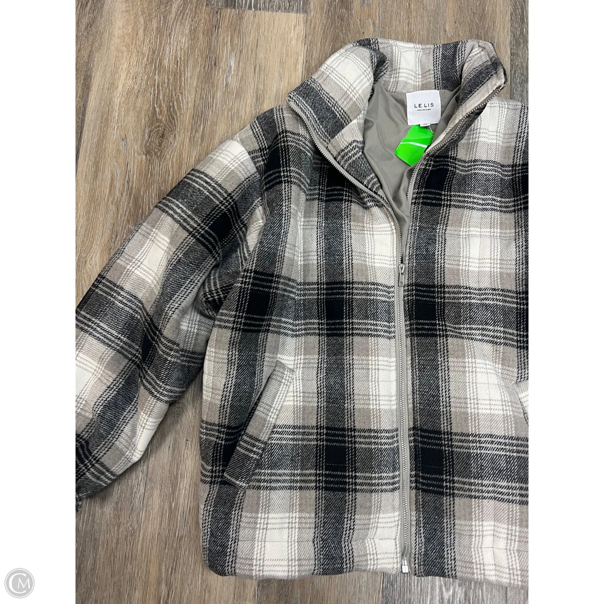 Jacket Other By Le Lis In Plaid Pattern, Size: Xs