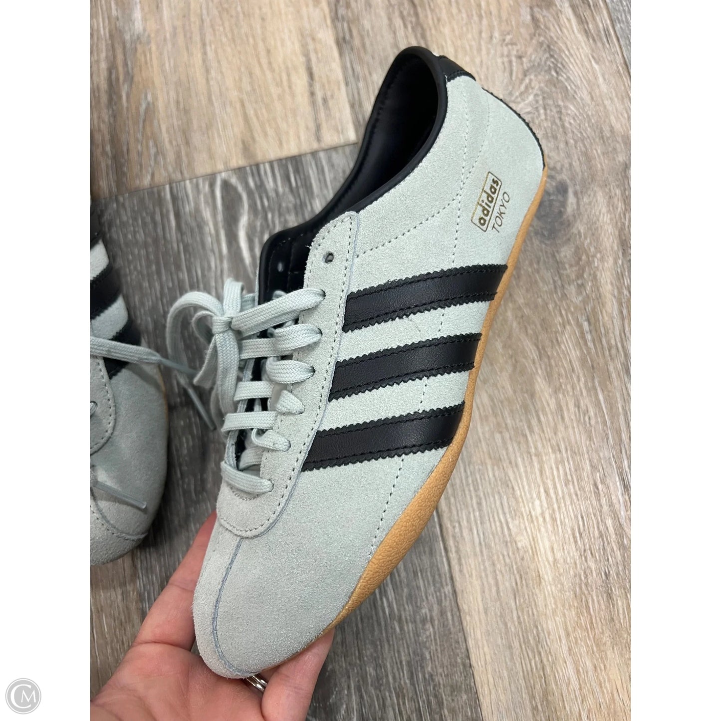 Shoes Sneakers By Adidas In Grey, Size: 7.5