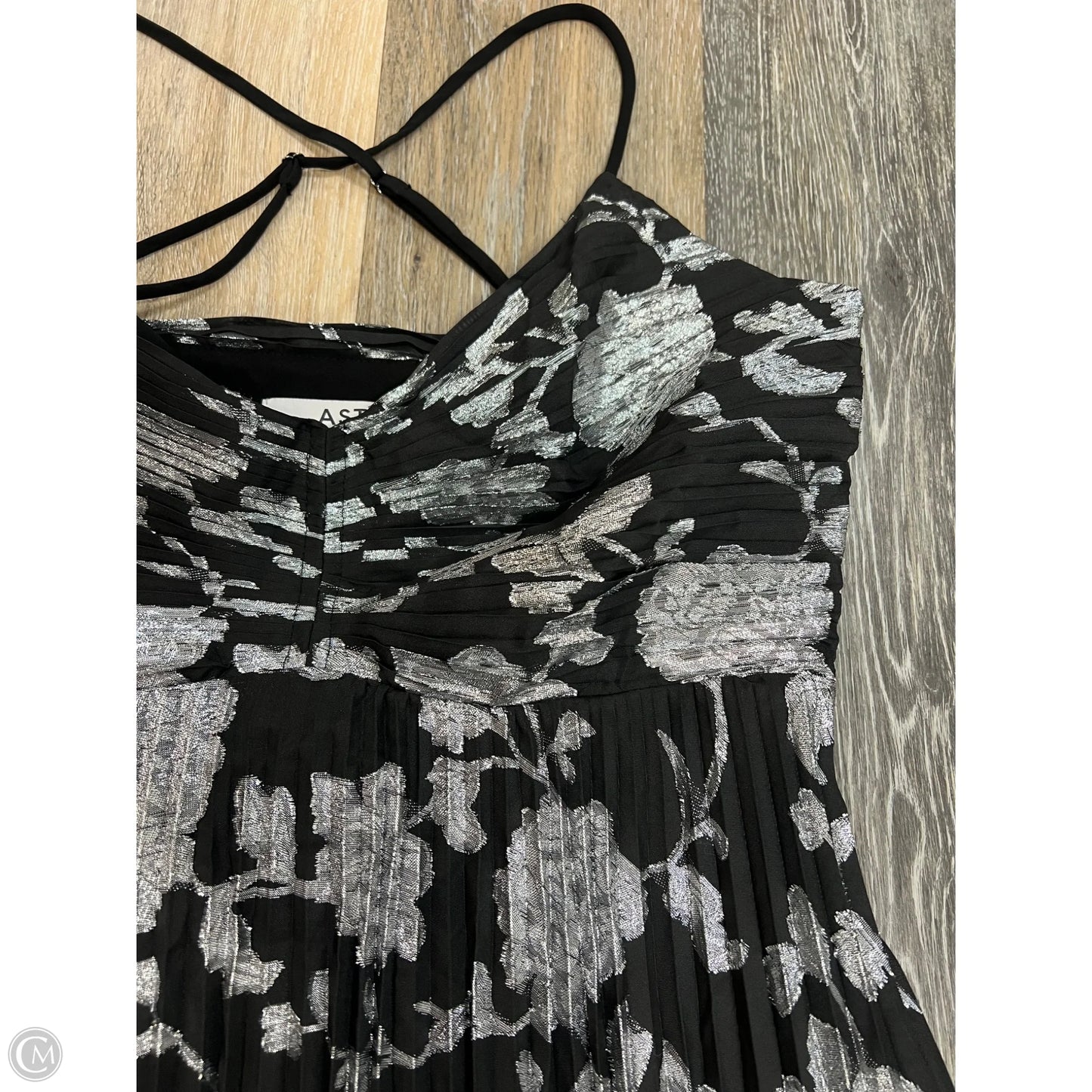 -Dress Party Long By Astr In Black, Size: L