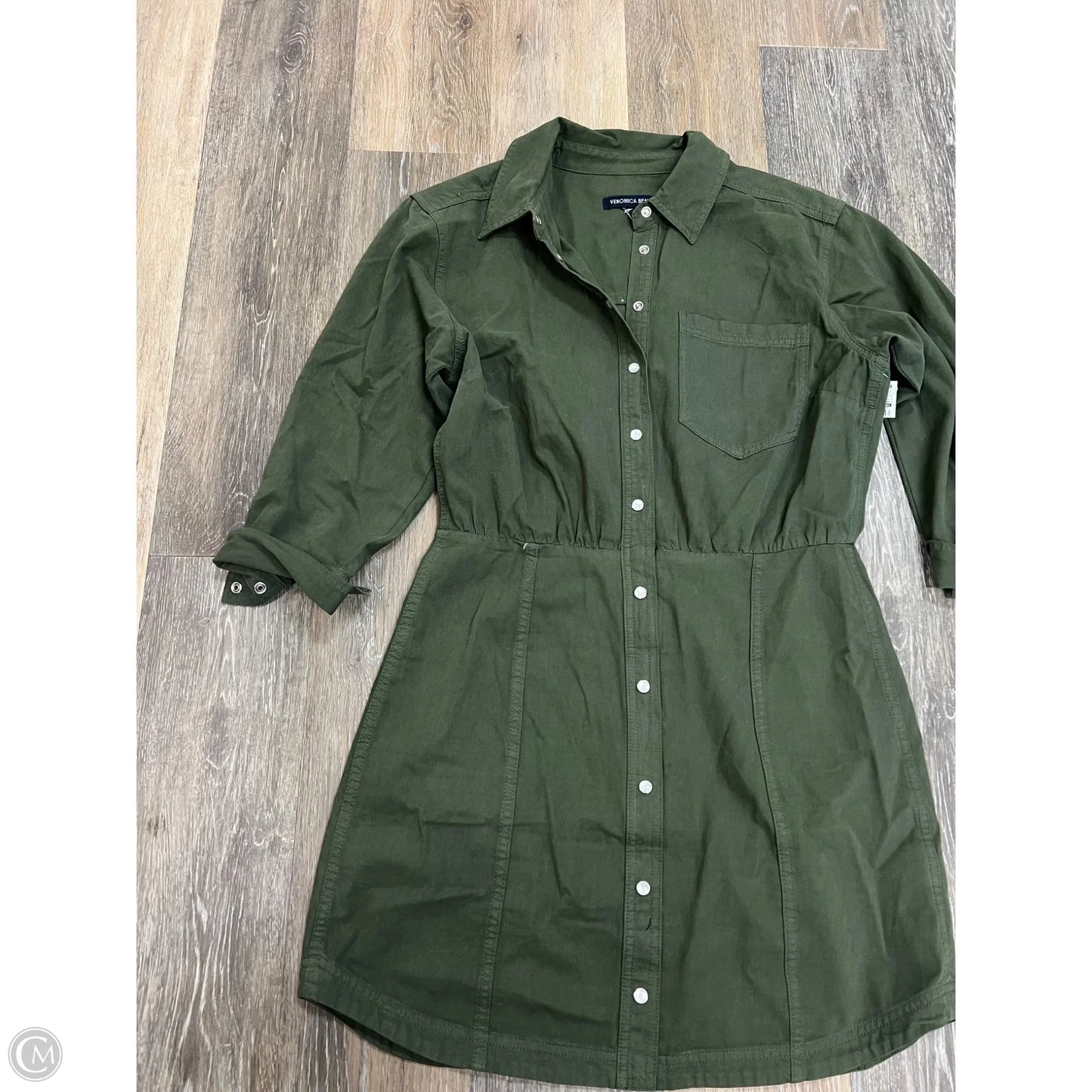Dress Casual Short By Veronica Beard In Green, Size: 10