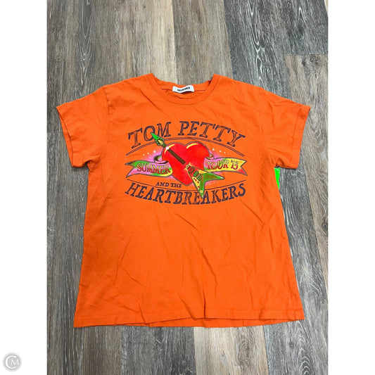 Top Short Sleeve By Daydreamer In Orange, Size: S