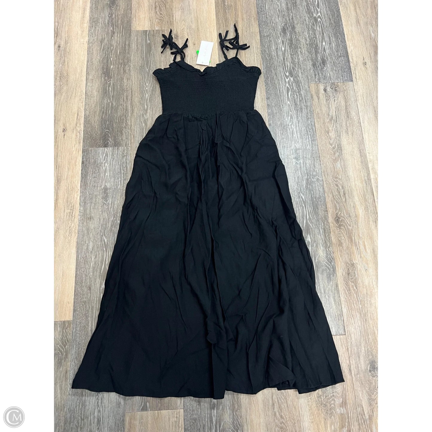 Dress Casual Maxi By By The River In Black, Size: S