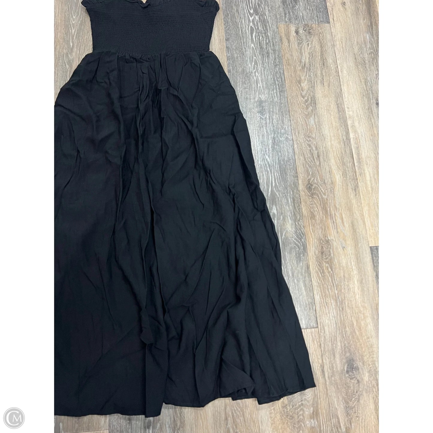 Dress Casual Maxi By By The River In Black, Size: S