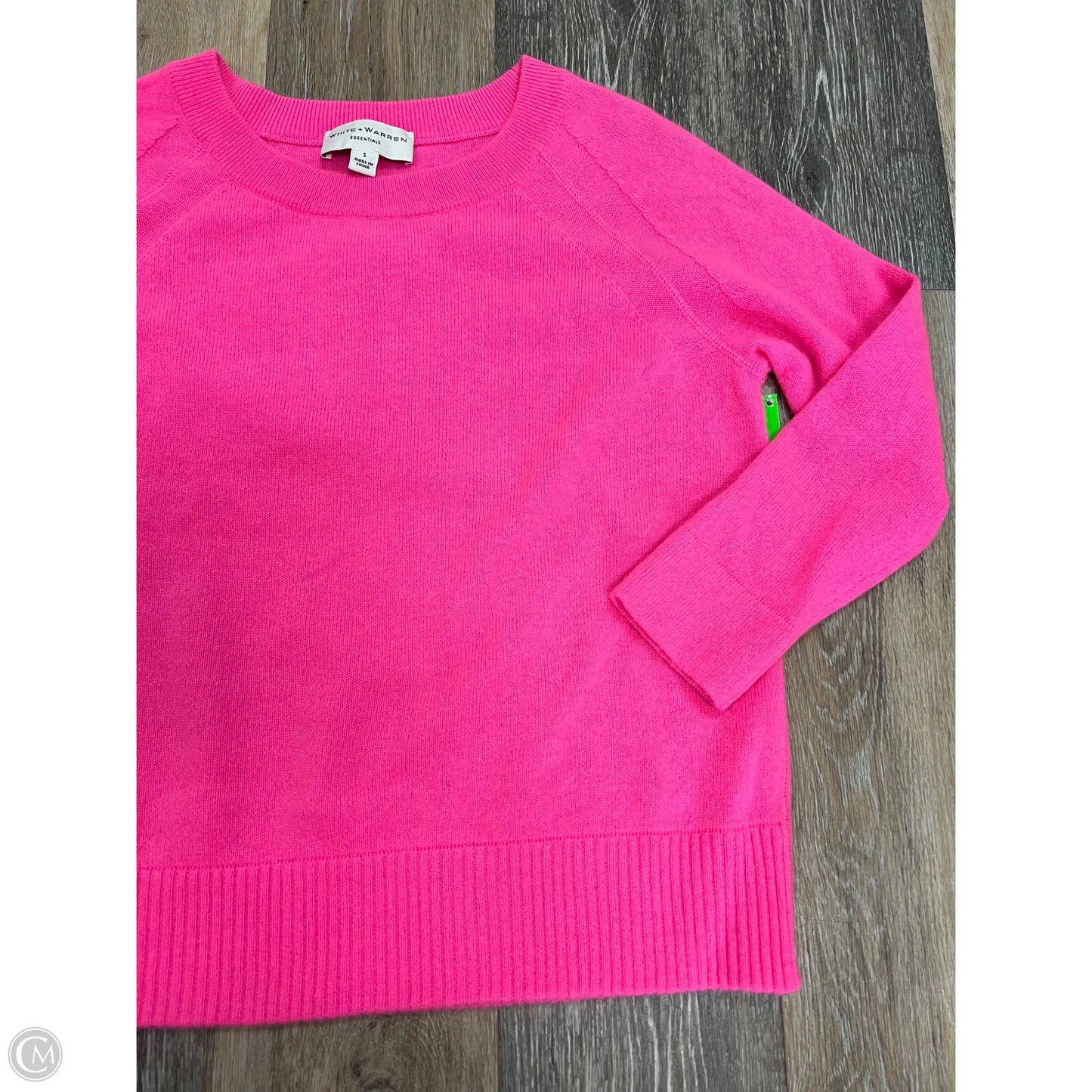 Sweater Cashmere By White And Warren In Pink, Size: S