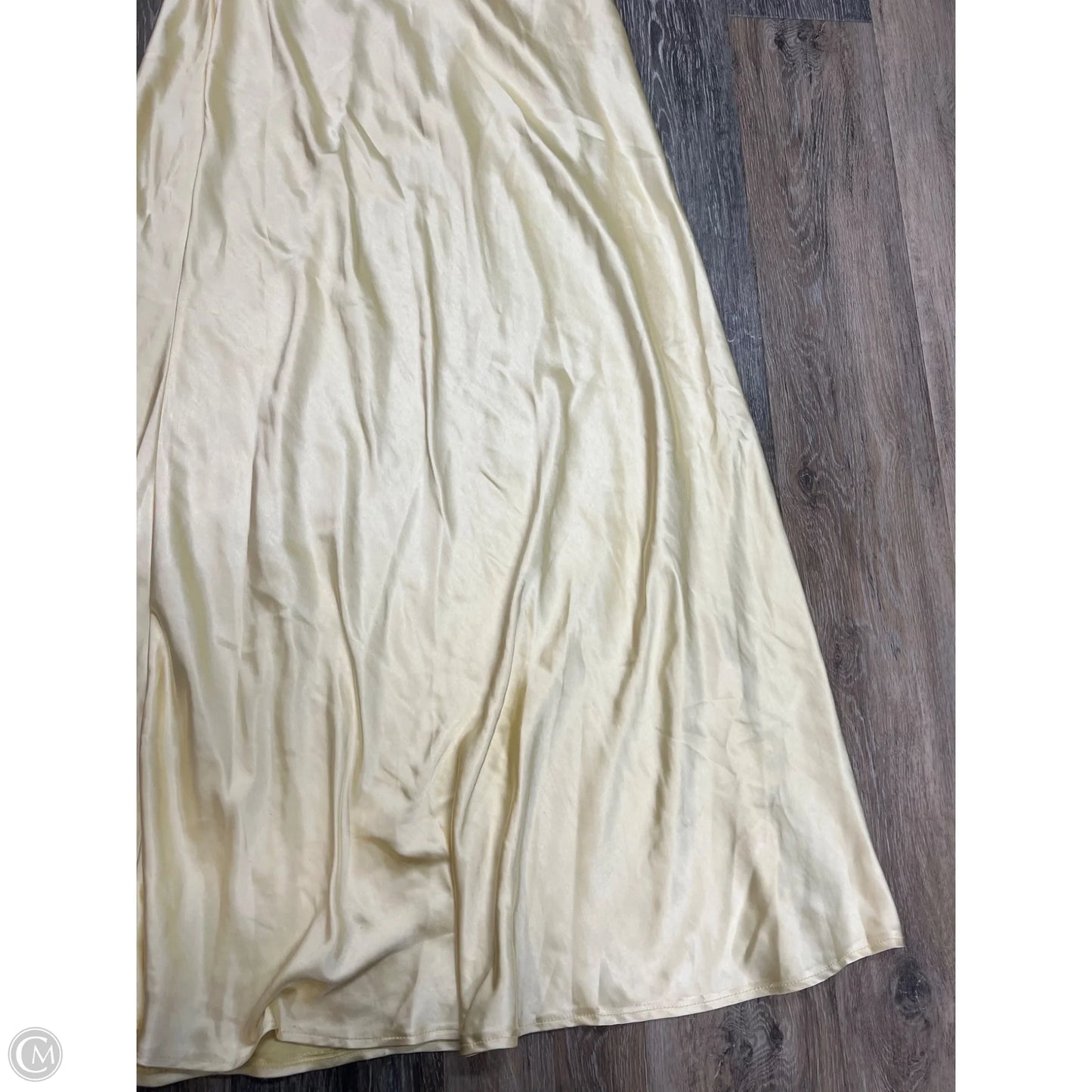 Dress Party Long By One and Only In Yellow, Size: L