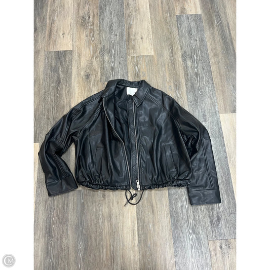 -Jacket Moto By All Row In White, Size: S