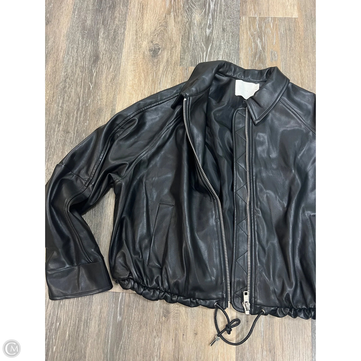 -Jacket Moto By All Row In White, Size: S