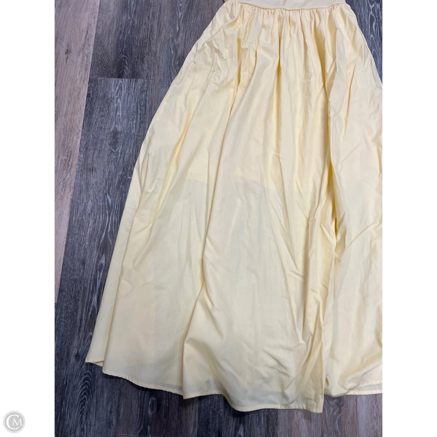 Dress Casual Maxi By By The River In Yellow, Size: L