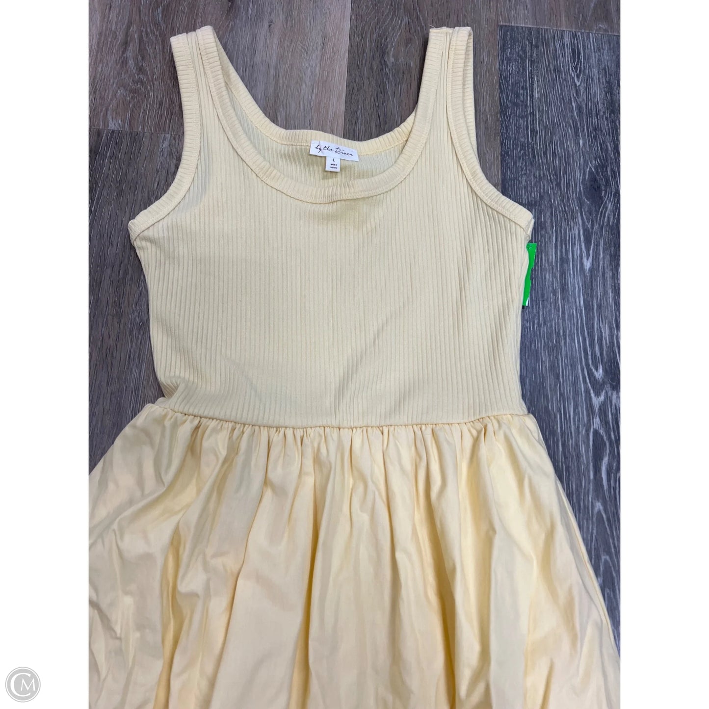 Dress Casual Maxi By By The River In Yellow, Size: L