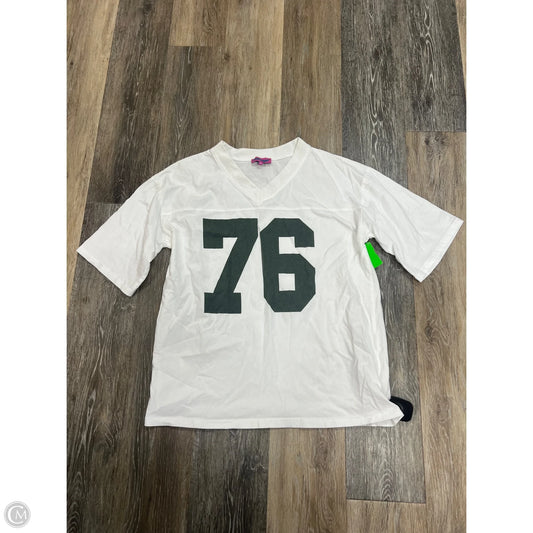 Top Short Sleeve By Edikted In White, Size: Xs