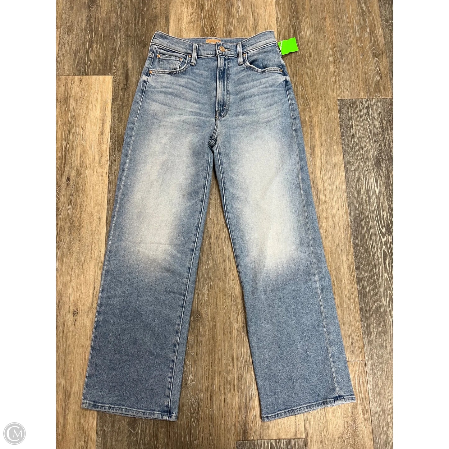 Jeans Wide Leg By Mother In Blue Denim, Size: 2/26