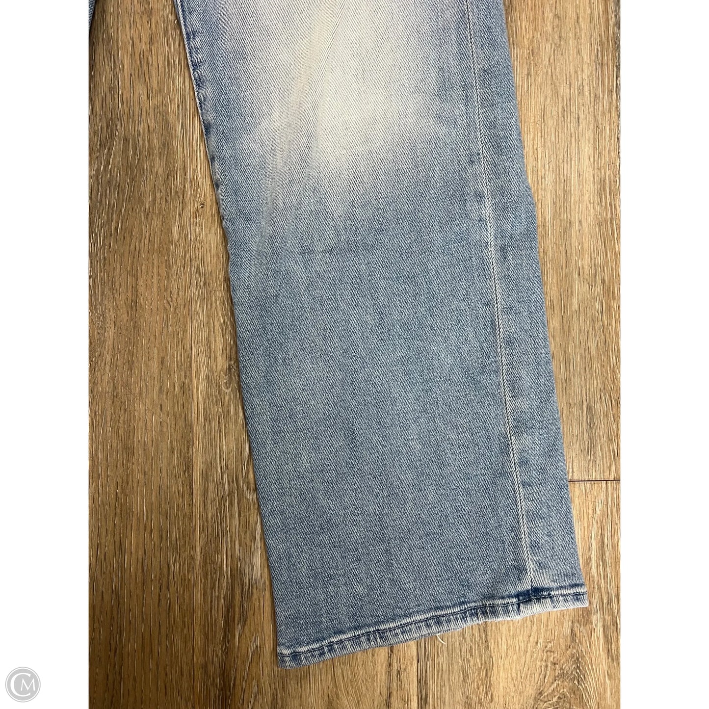 Jeans Wide Leg By Mother In Blue Denim, Size: 2/26
