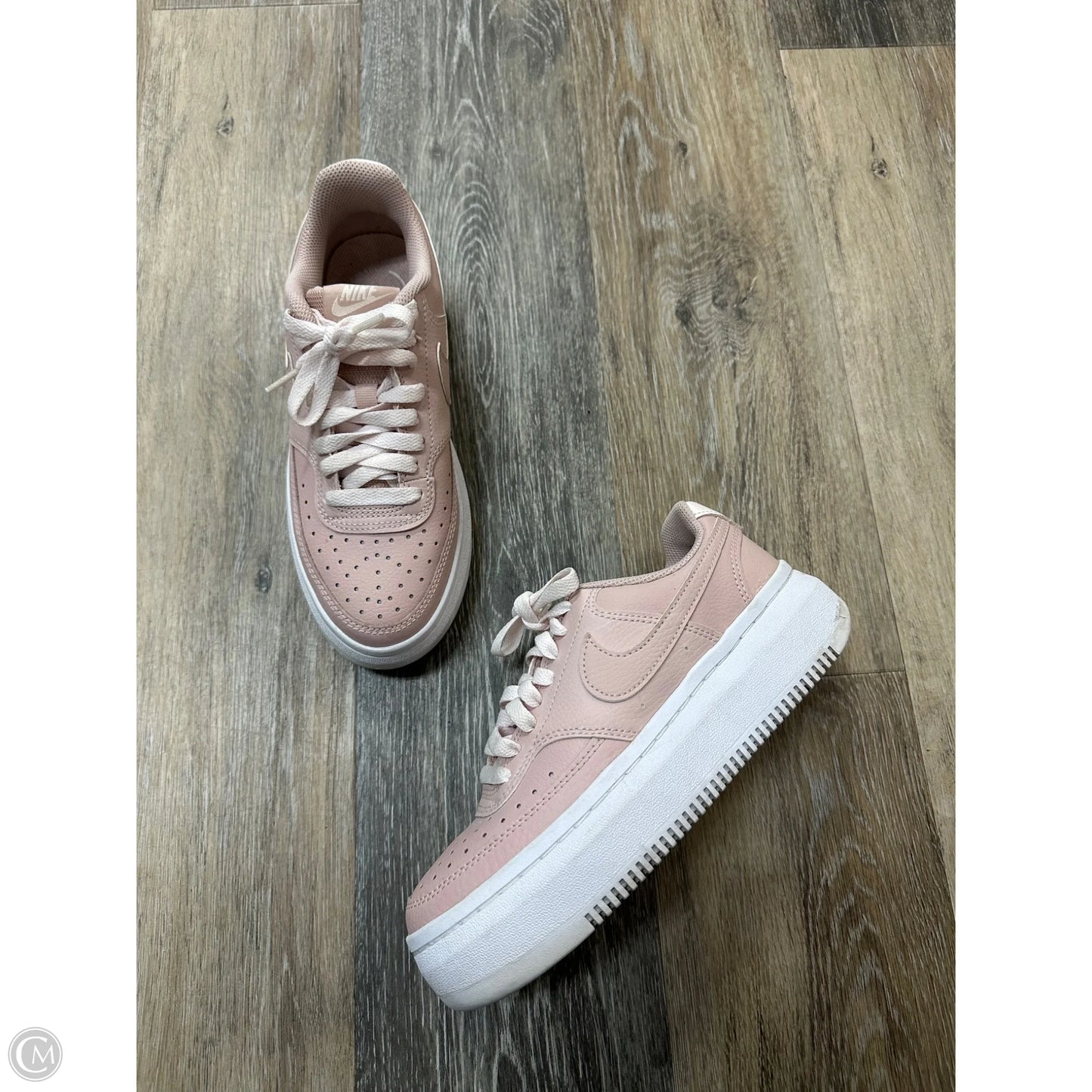 Shoes Sneakers Platform By Nike In Pink, Size: 7