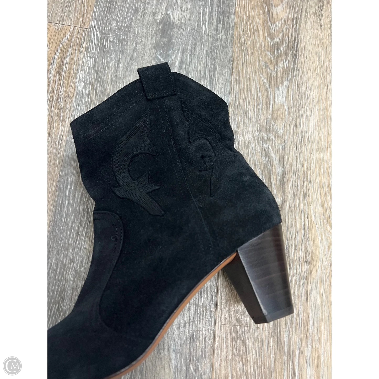 Boots Ankle Heels By BA&SH In Black, Size: 7.5