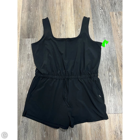 Romper By Prana In Black, Size: Xl