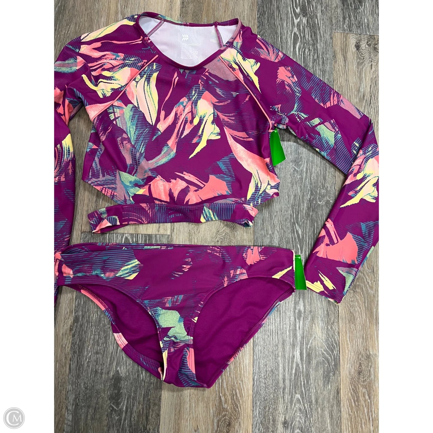 Swimsuit 2pc By All In Motion In Purple, Size: M