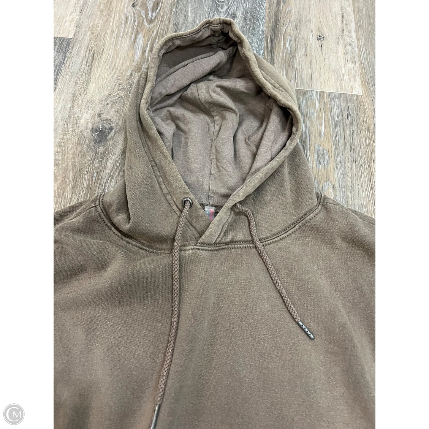 Sweatshirt Hoodie By Free People In Brown, Size: S