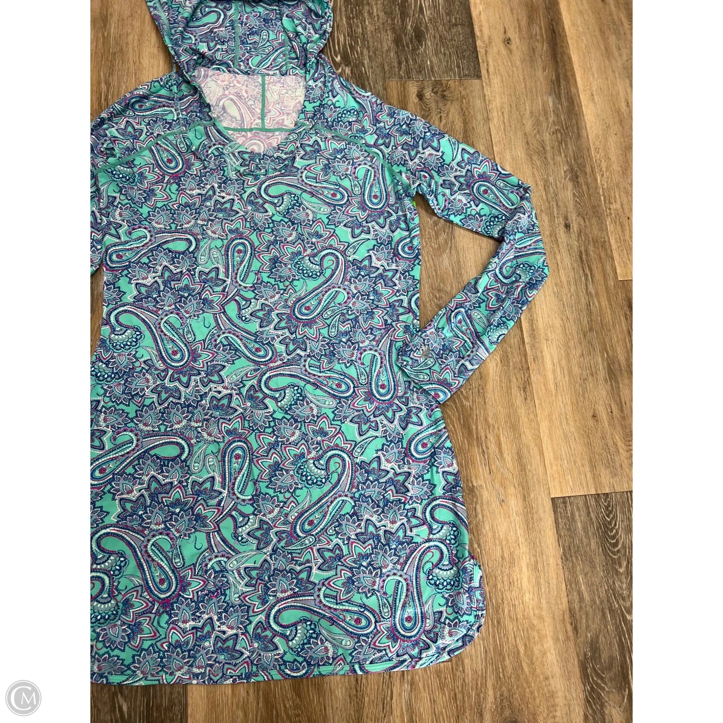 Swimwear Cover-up By Coolibar In Blue, Size: S