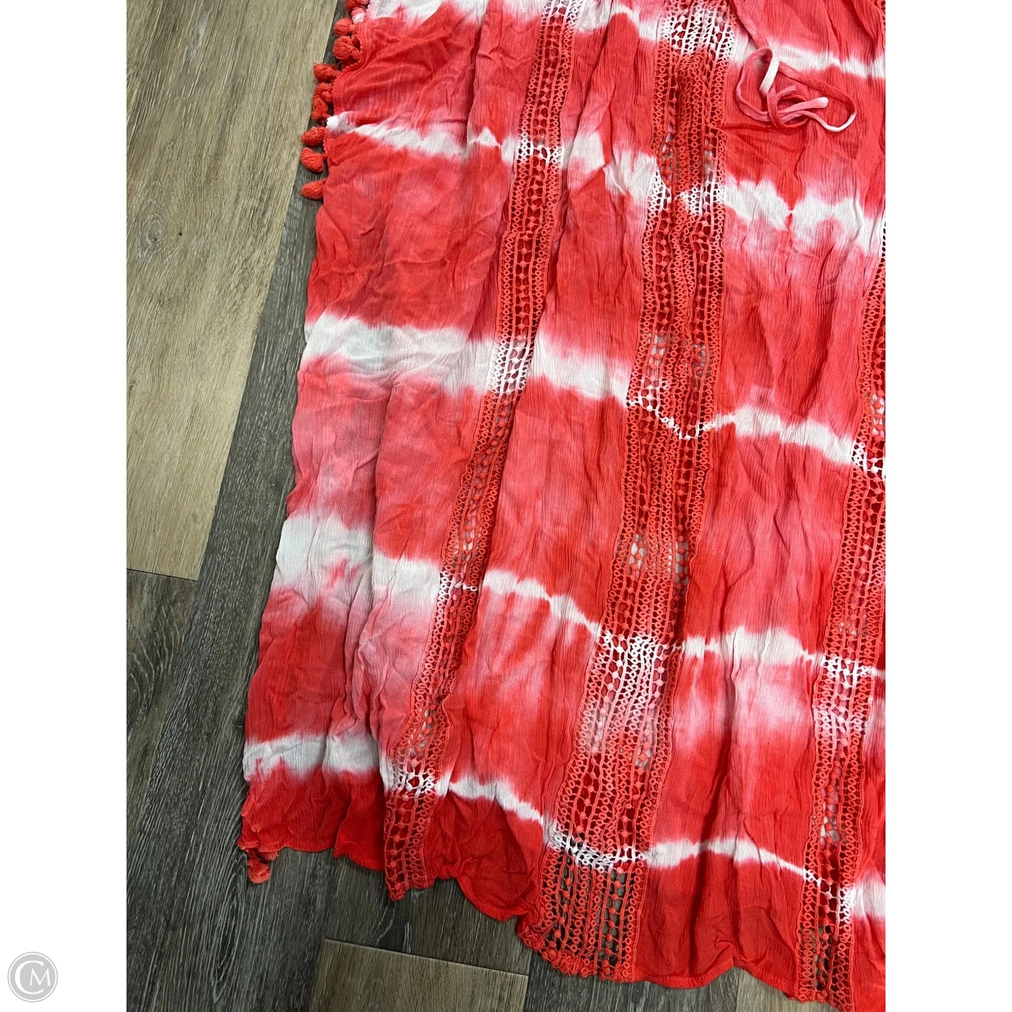 Swimwear Cover-up By Michael Stars In Red & White, Size: Osfm