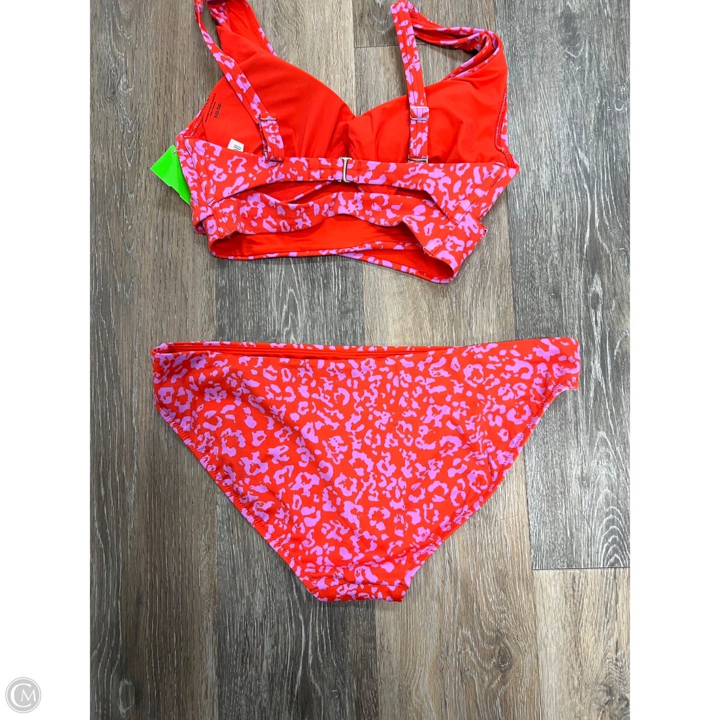 Swimsuit 2pc By Athleta In Pink & Red, Size: L