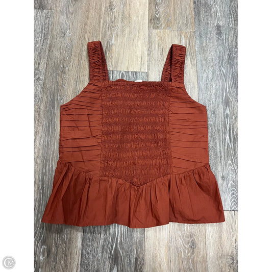 Tank Top By Loft In Orange, Size: 6