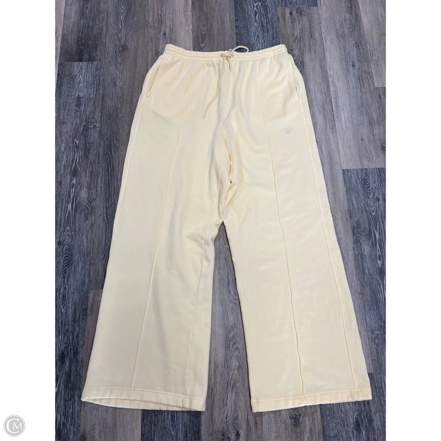 Athletic Pants By Pink In Yellow, Size: Xl