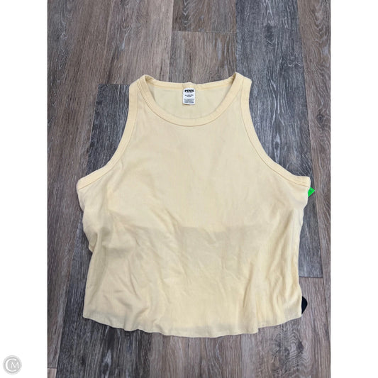 Tank Top By Pink In Yellow, Size: Xxl