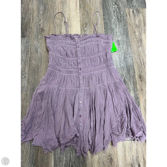 Dress Casual Short By Free People In Purple, Size: L
