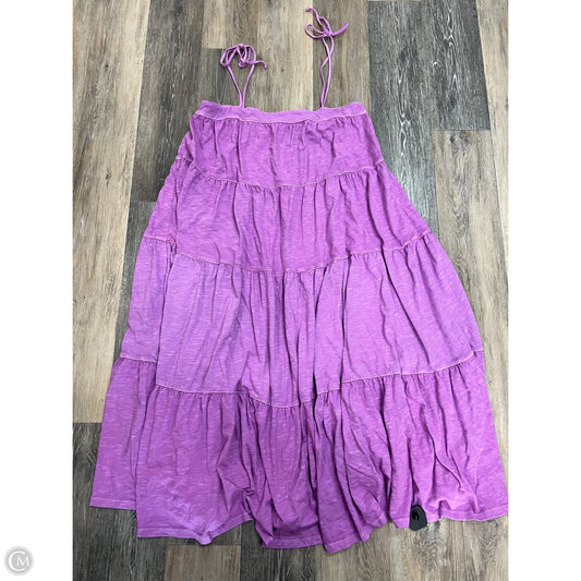 Dress Casual Maxi By American Eagle In Purple, Size: L